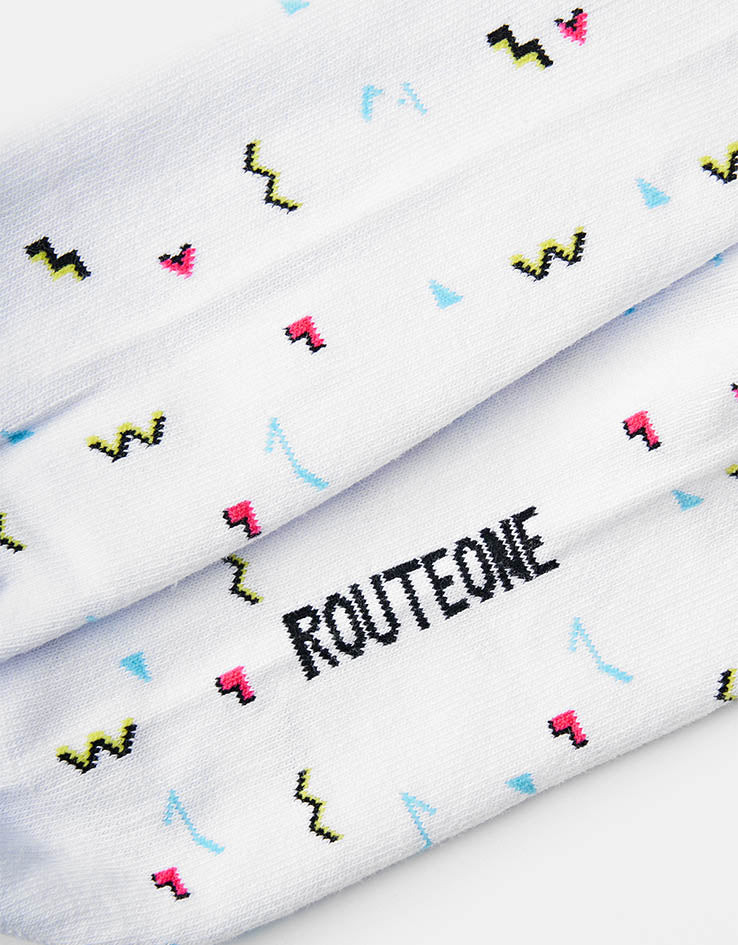 Route One Jazzy Socks - White - Image 3