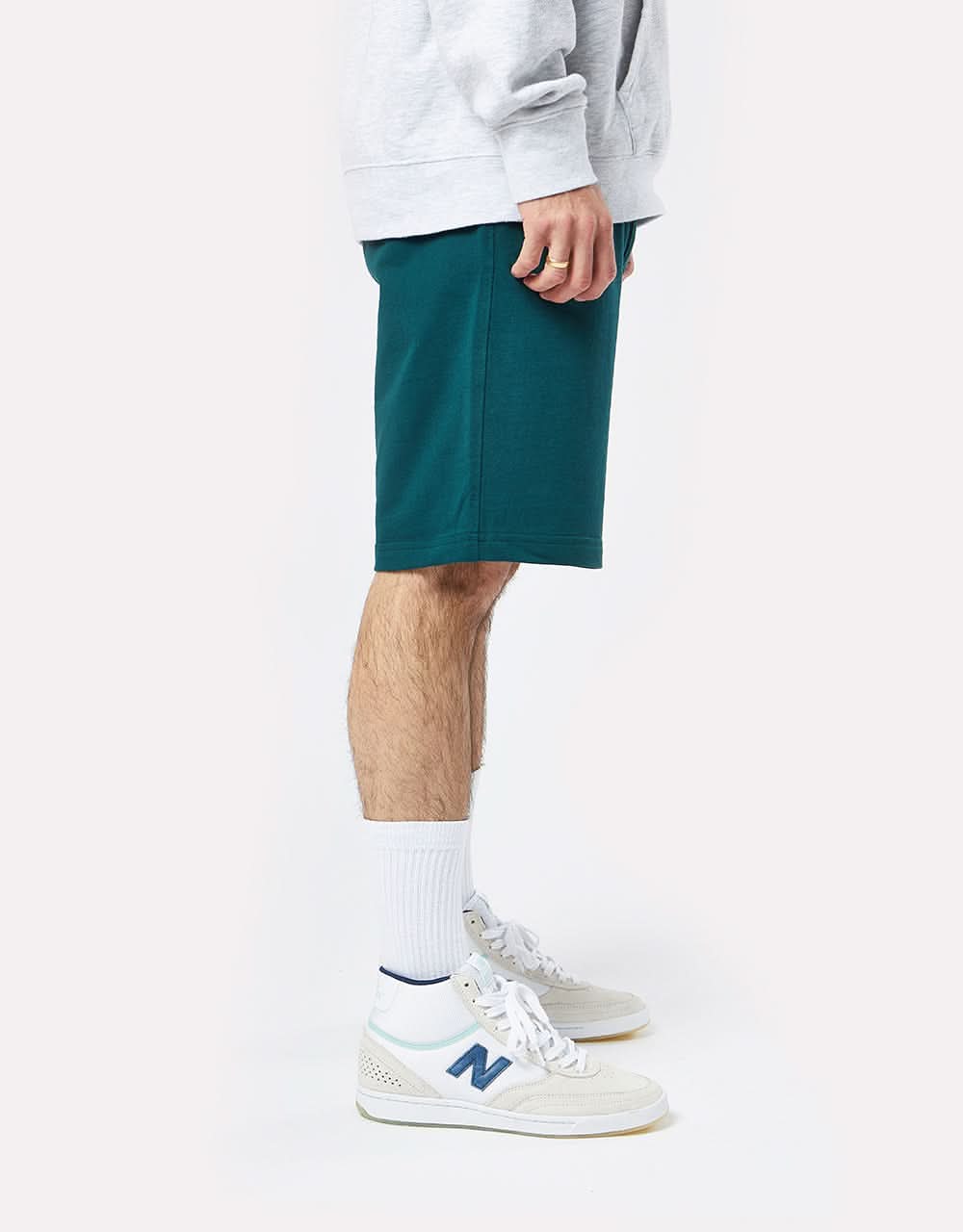 Route One Jersey Volley Shorts - Forest Green - Image 2