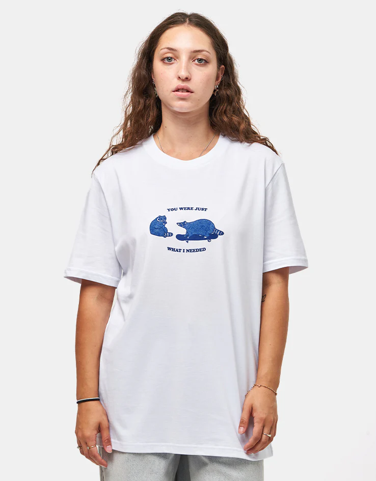 Route One Just What I Needed Organic T-Shirt - White - Image 4