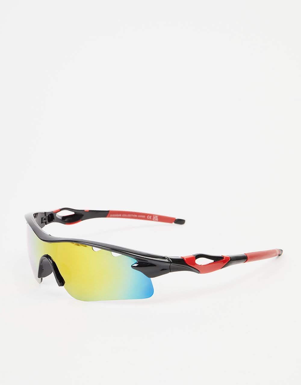 Route One Kenny Sunglasses - Black/Coloured Mirror - Image 2