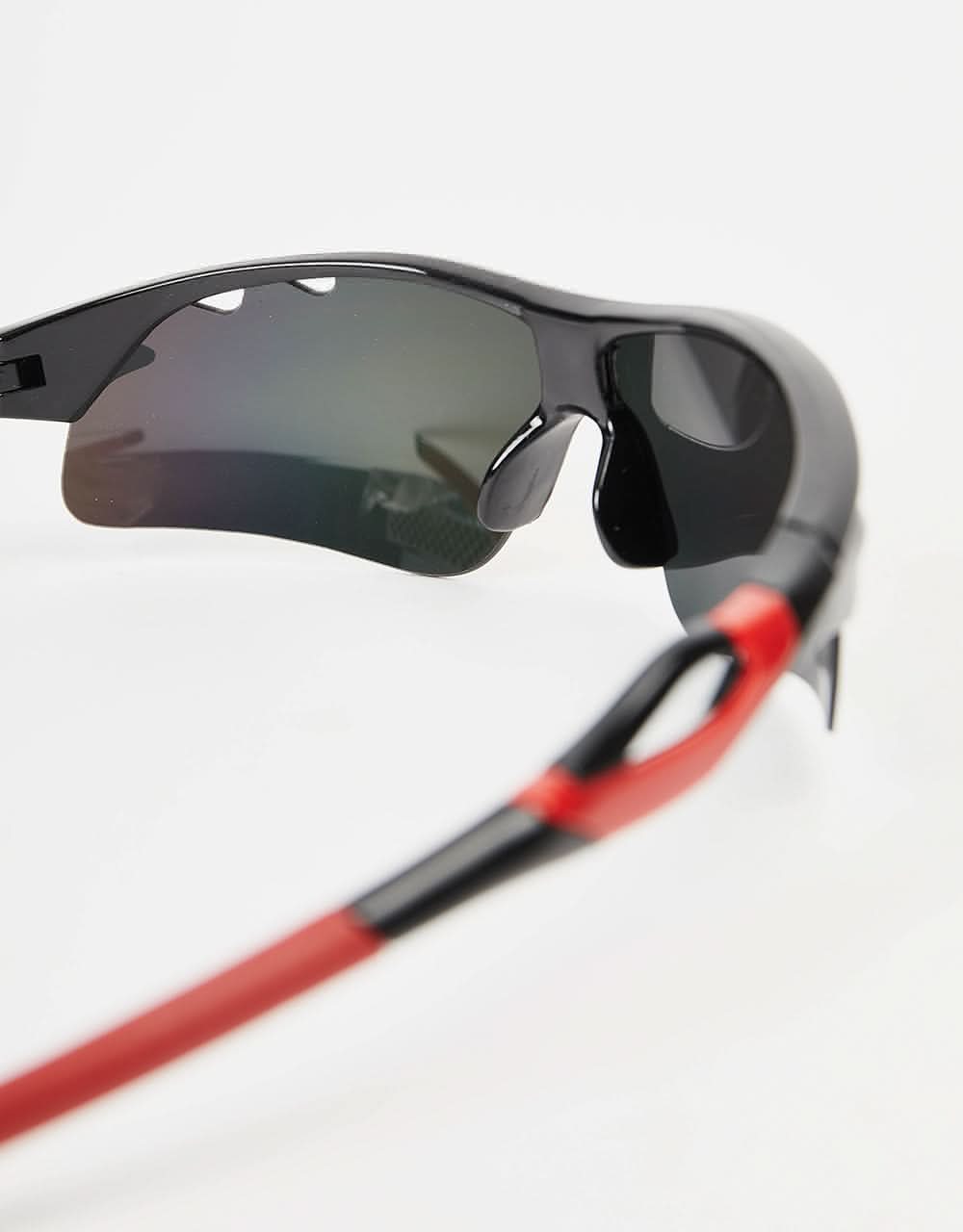 Route One Kenny Sunglasses - Black/Coloured Mirror - Image 6