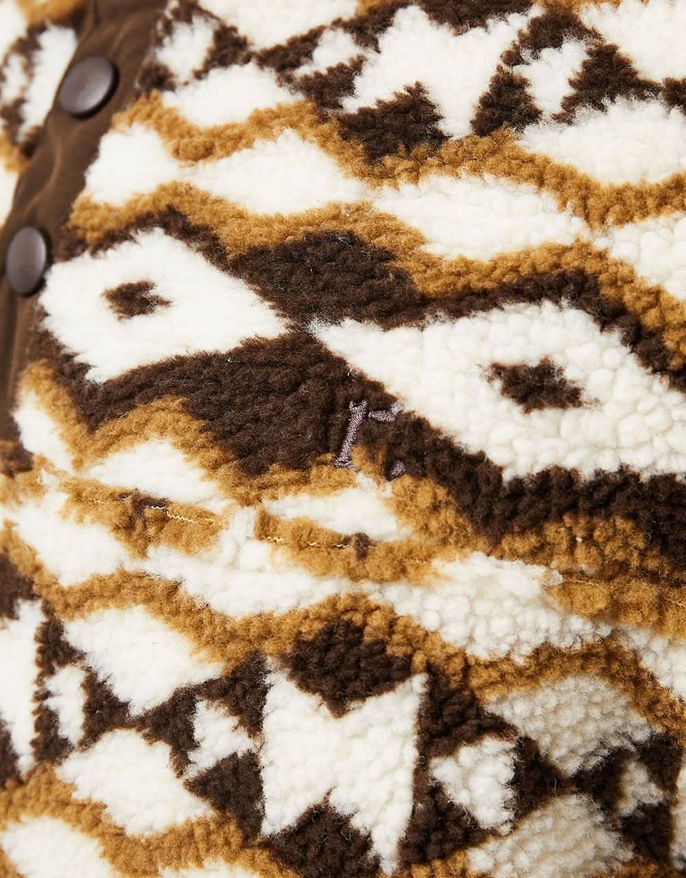 Route One Kinley Fleece - Angora/Black - Image 4