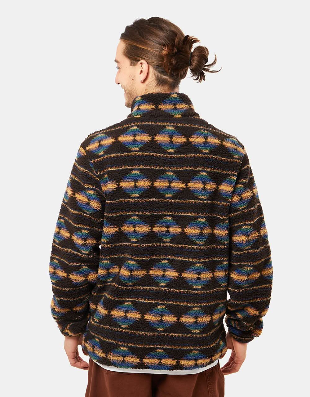 Route One Kinley Fleece - Capuccino/Blue - Image 7