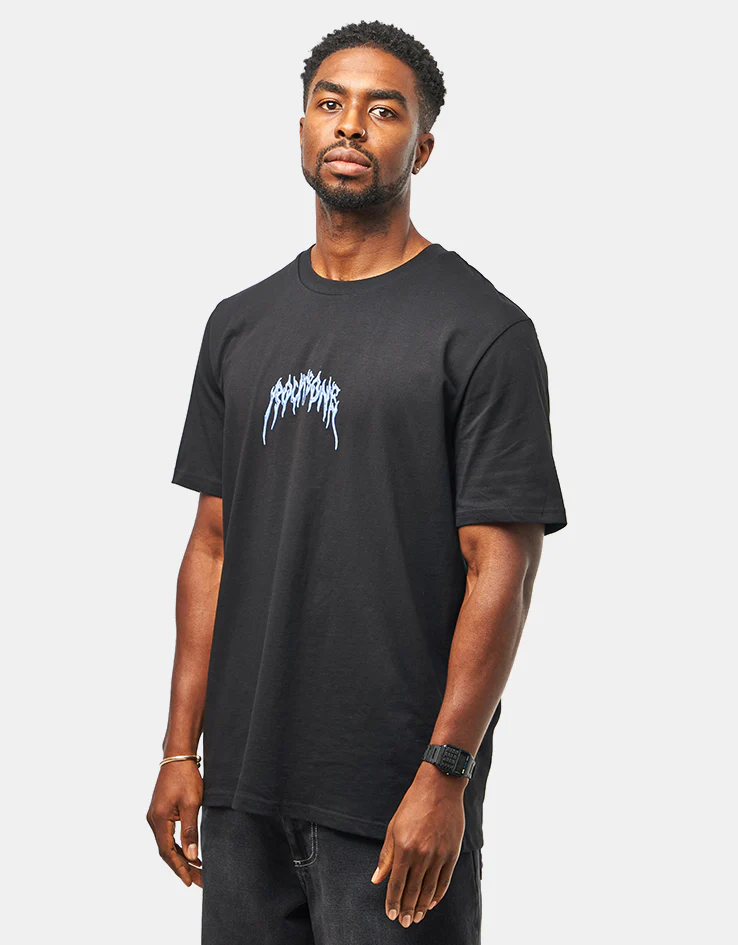Route One Knight Organic T-Shirt - Black - Image 2