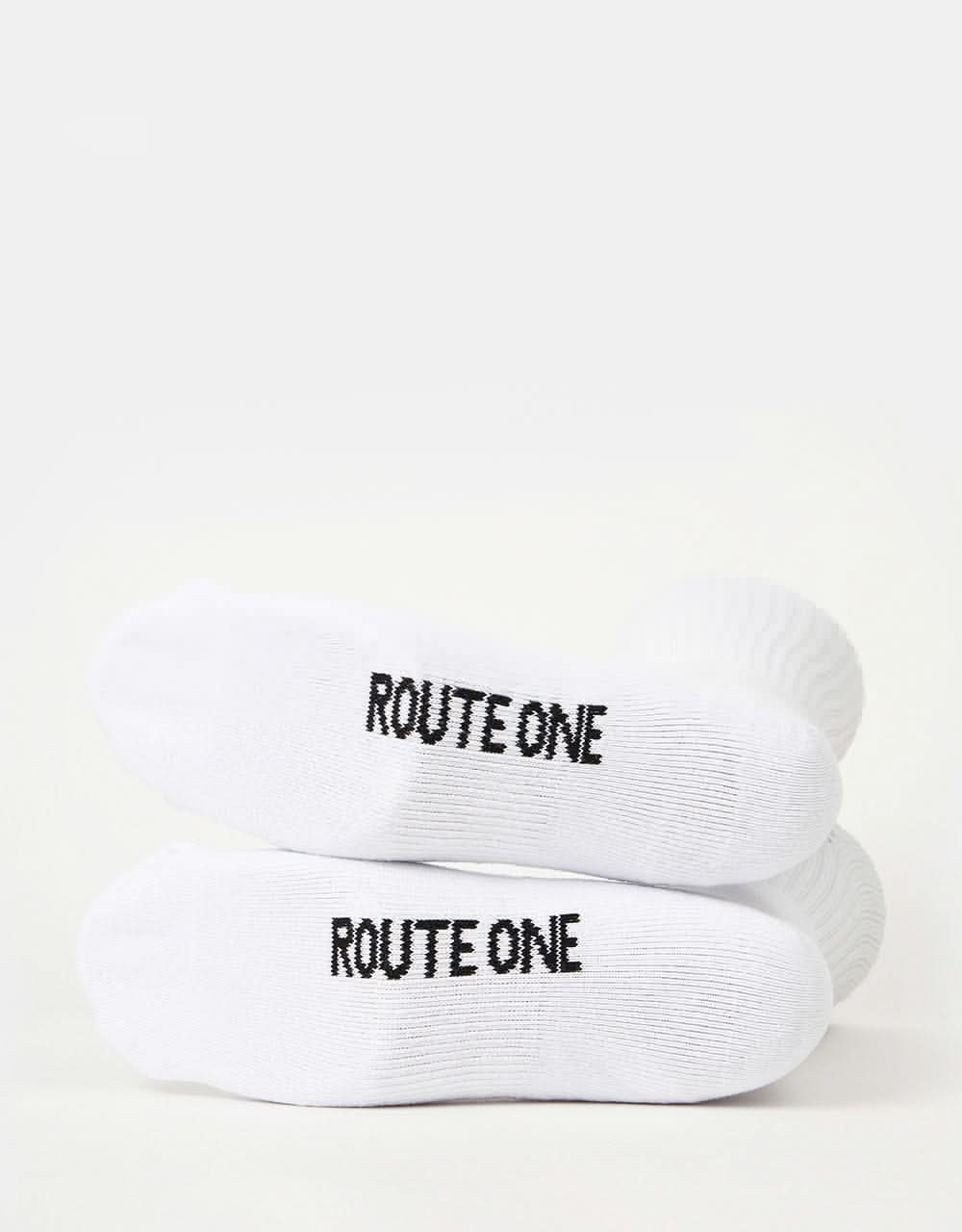 Route One Life Is Good Socks - White - Image 4