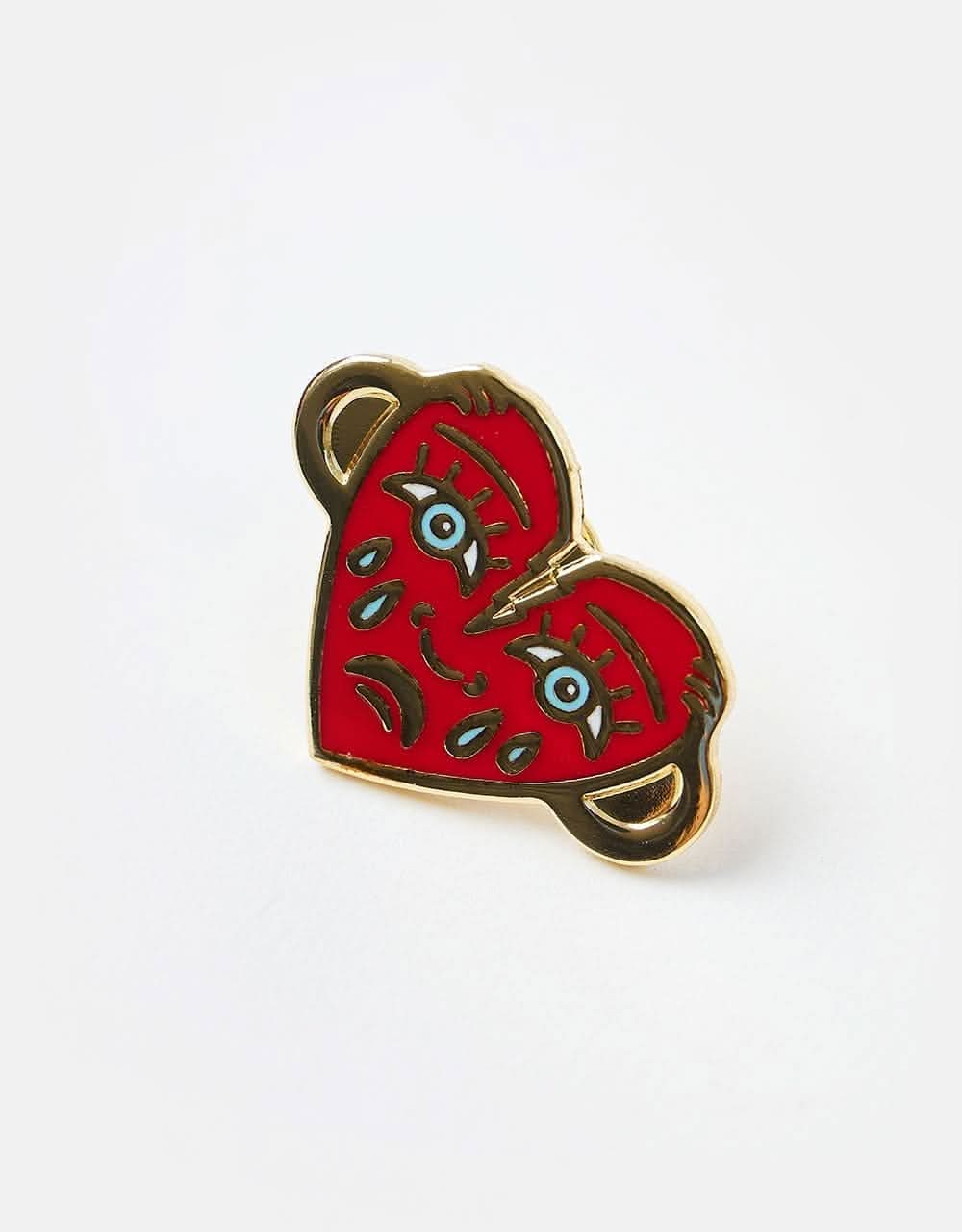 Route One Love Will Tear Us Apart Pin - Gold - Image 3