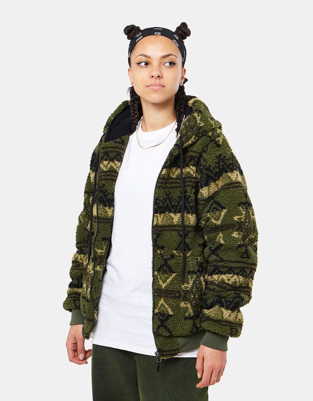 Route One Makalu Jacket - Olive - Image 16