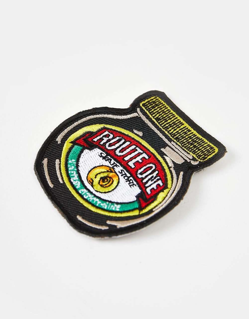 Route One Marmite Embroidered Patch - Black - Image 2