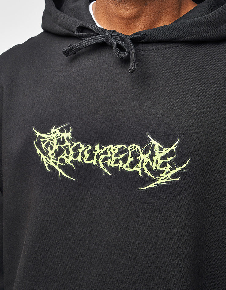 Route One Mayhem Heavyweight Hoodie - Black - Image 3