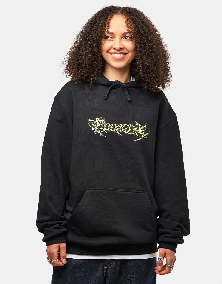 Route One Mayhem Heavyweight Hoodie - Black - Image 4