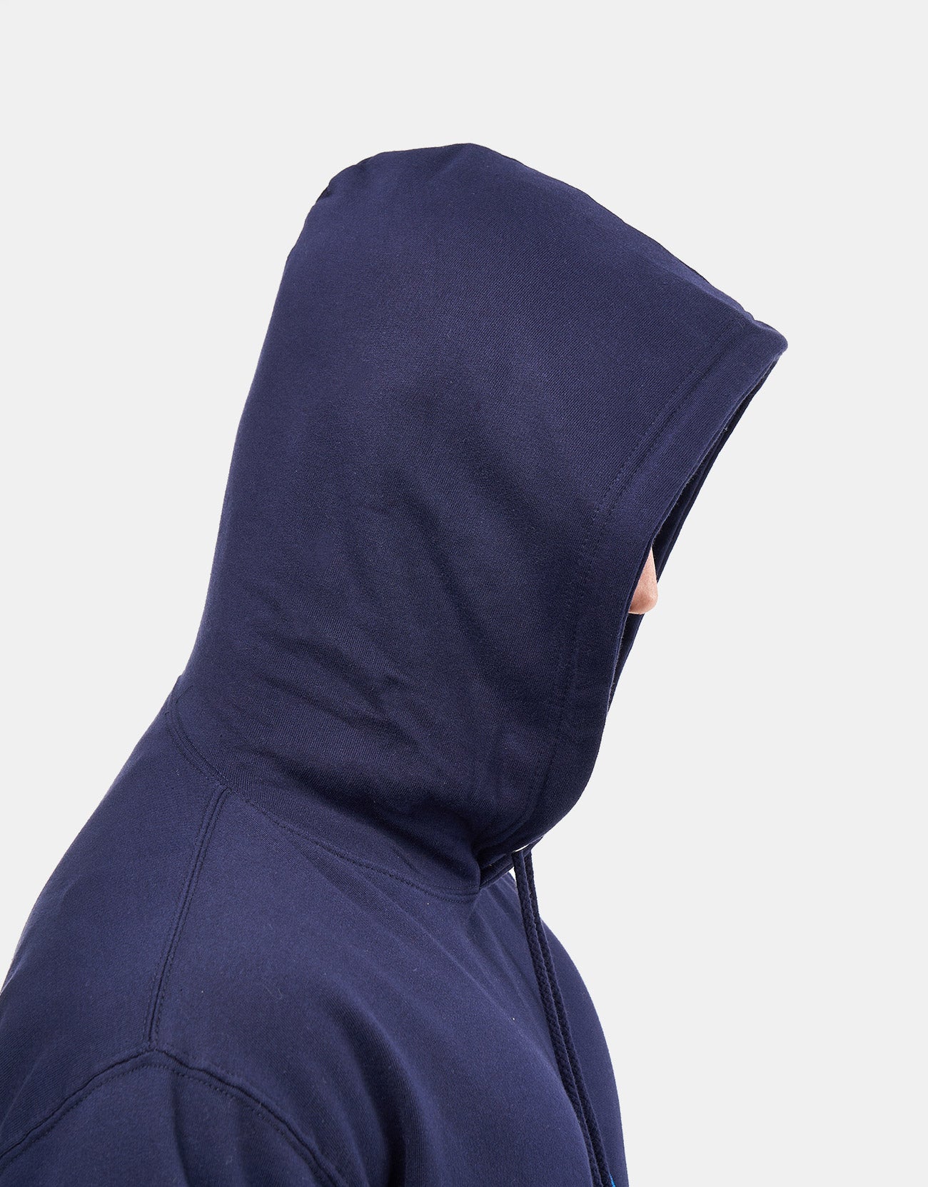 Route One Mecha Midweight Pullover Hoodie - Oxford Navy - Image 4