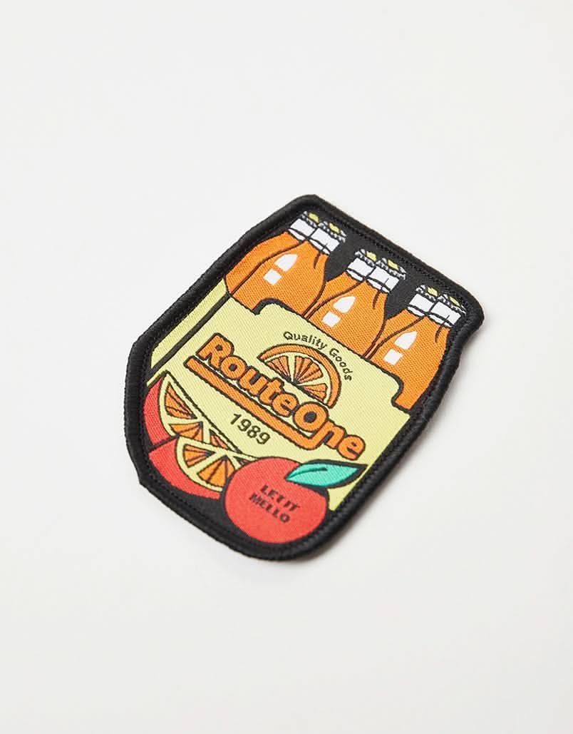Route One Mello Woven Patch - Orange - Image 2