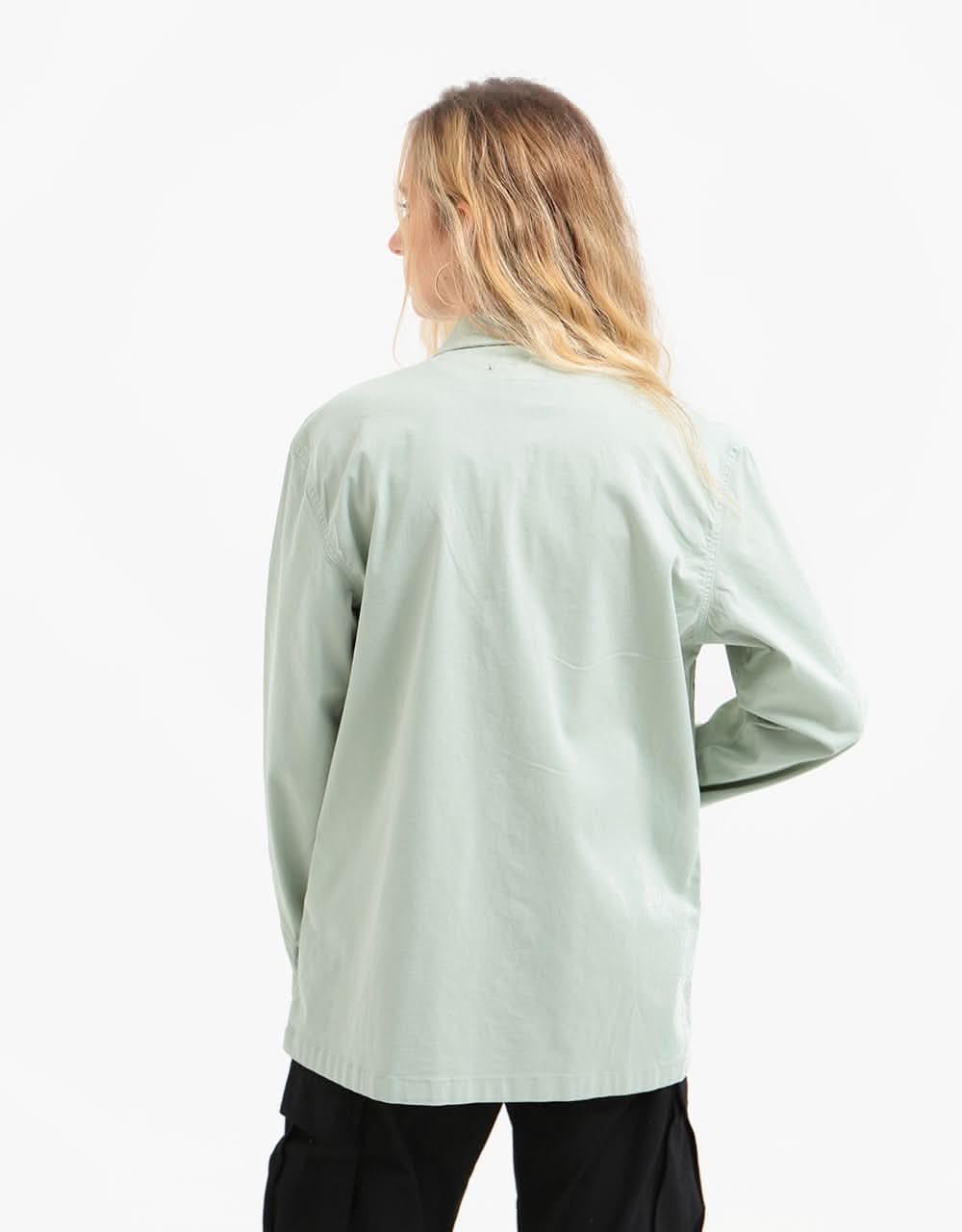 Route One Military Shirt - Dusty Mint - Image 7