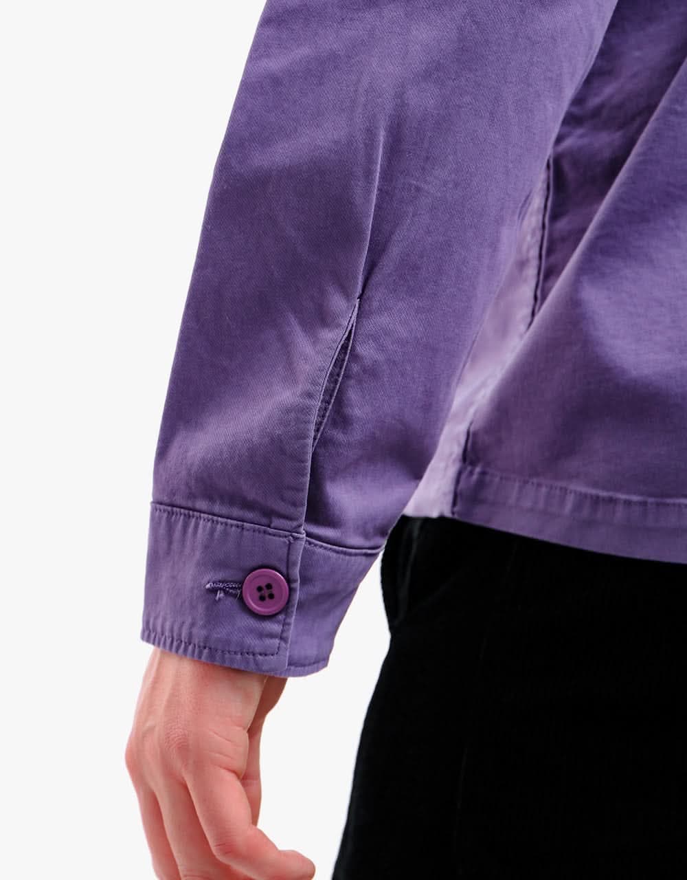 Route One Military Shirt - Moderate Purple - Image 4