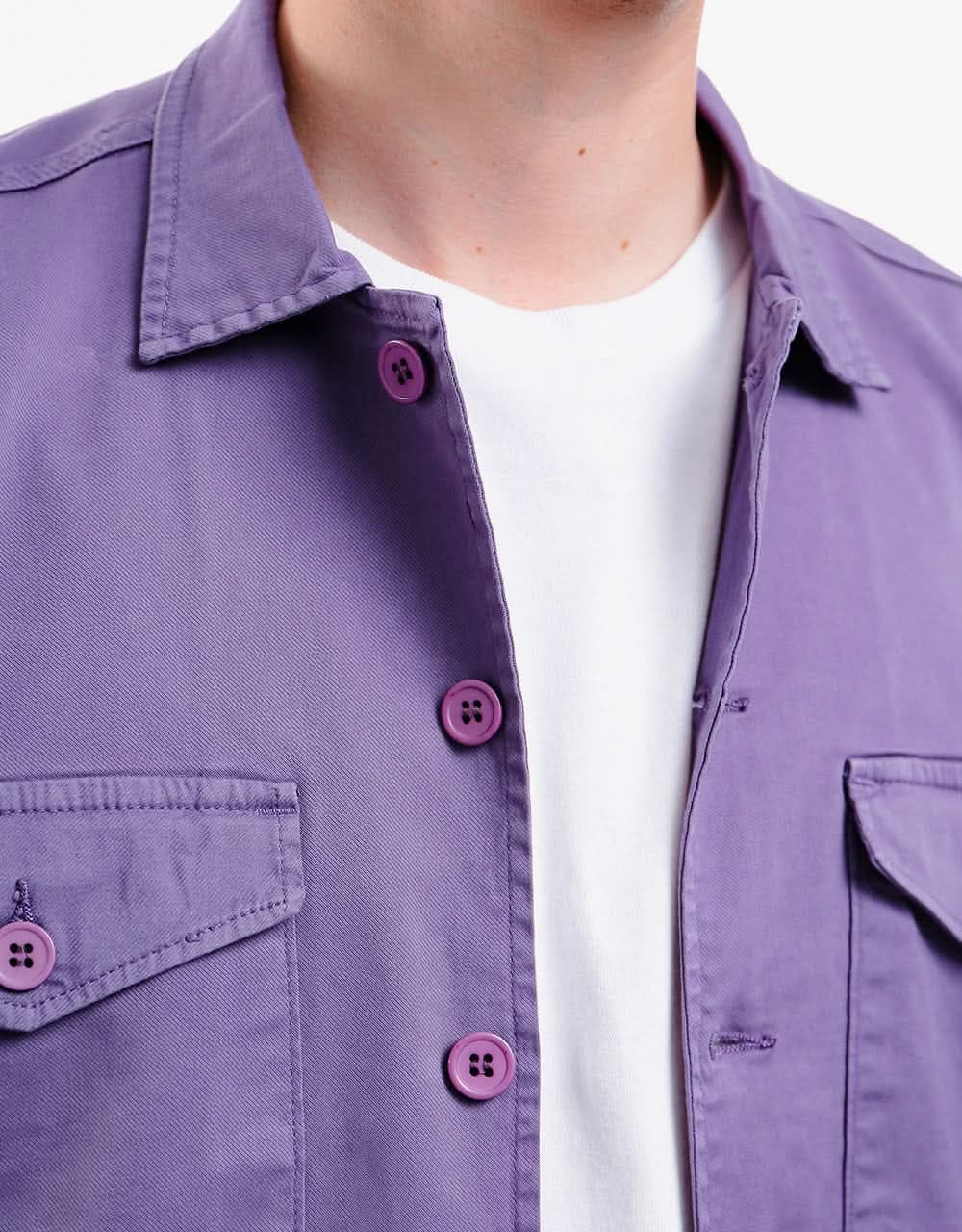 Route One Military Shirt - Moderate Purple - Image 6