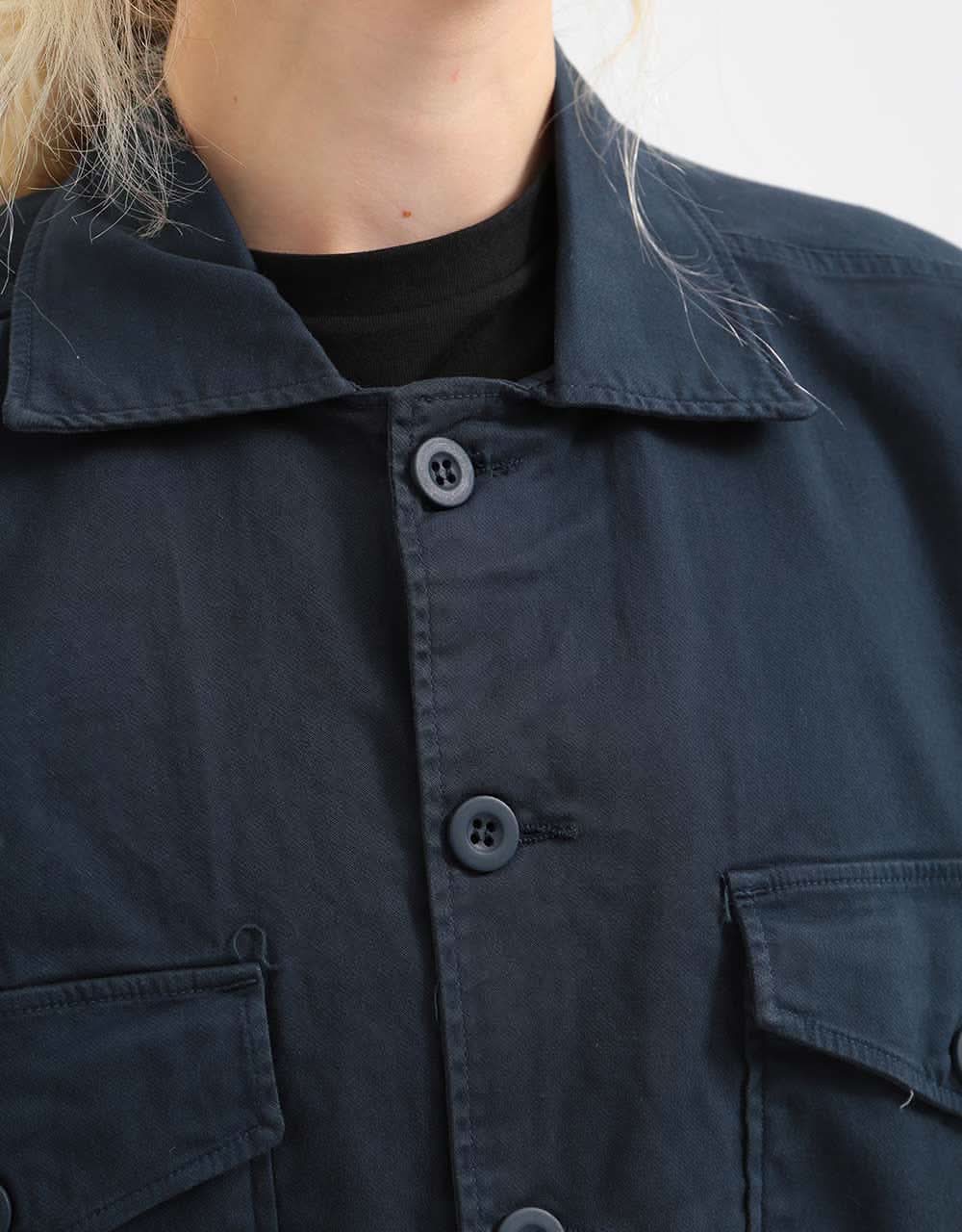 Route One Military Shirt - Navy - Image 10