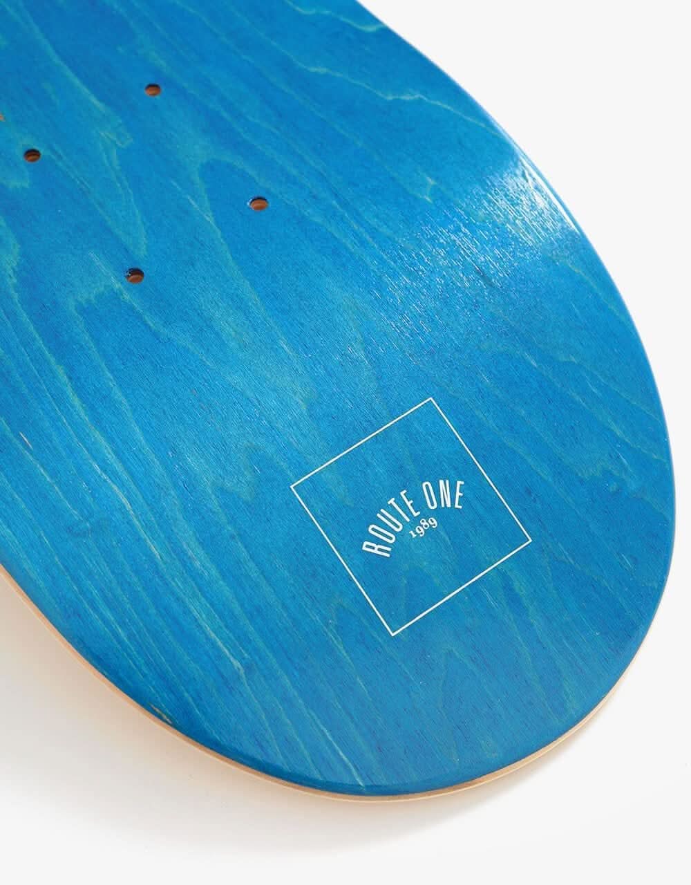 Route One Mini Logo 'OG Shape' Skateboard Deck - 7.75" - Image 3