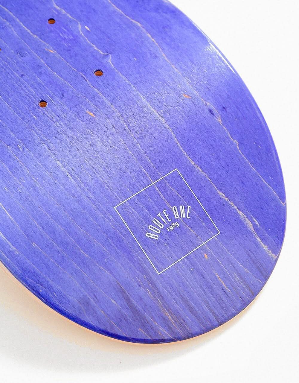 Route One Mini Logo 'OG Shape' Skateboard Deck - 7.75" - Image 3