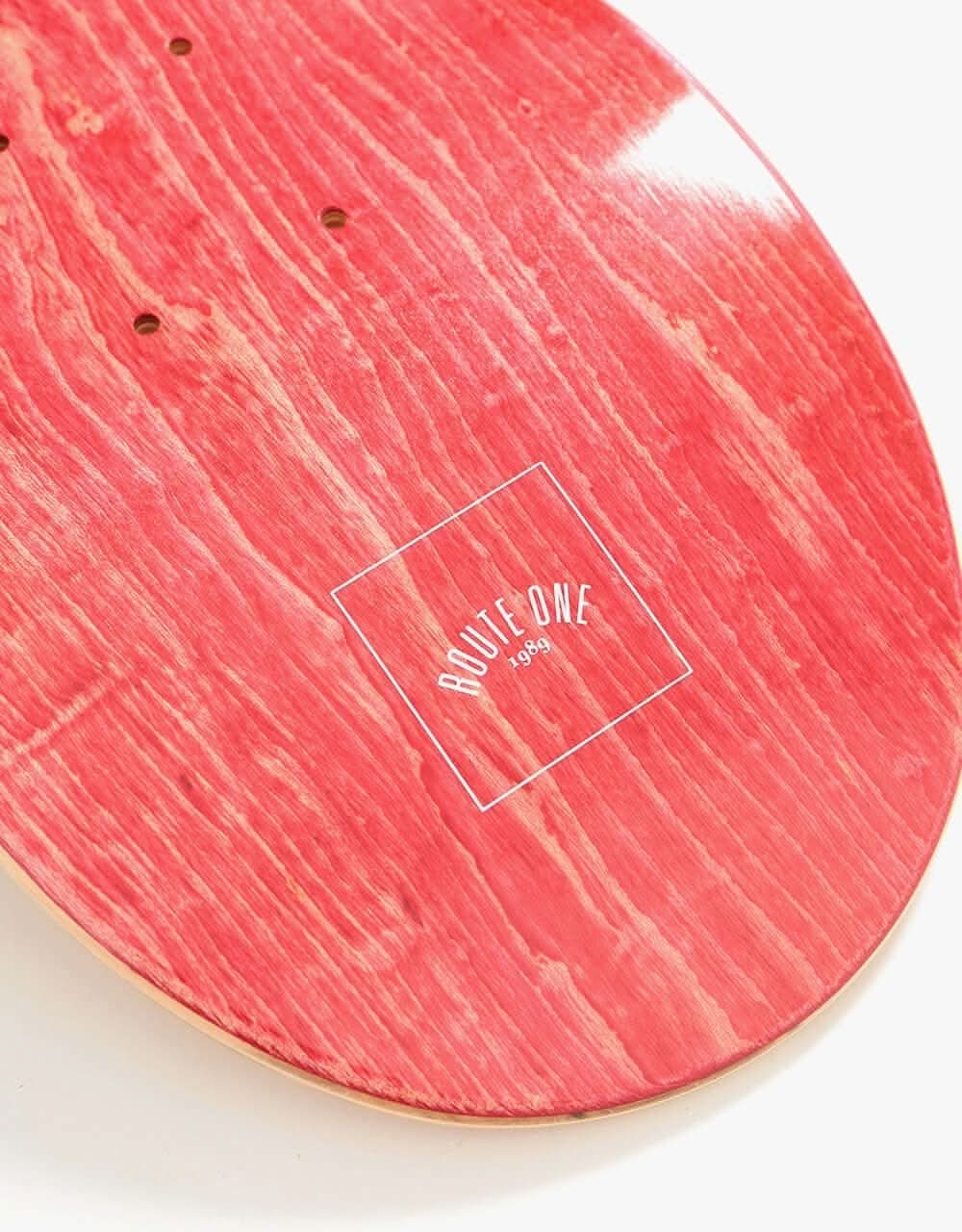Route One Mini Logo 'OG Shape' Skateboard Deck - 8" - Image 3