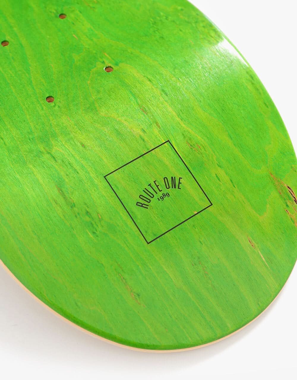 Route One Mini Logo 'OG Shape' Skateboard Deck - 8" - Image 3