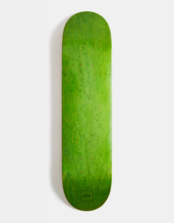 Route One Mini Logo 'OG Shape' Skateboard Deck - Green/Black