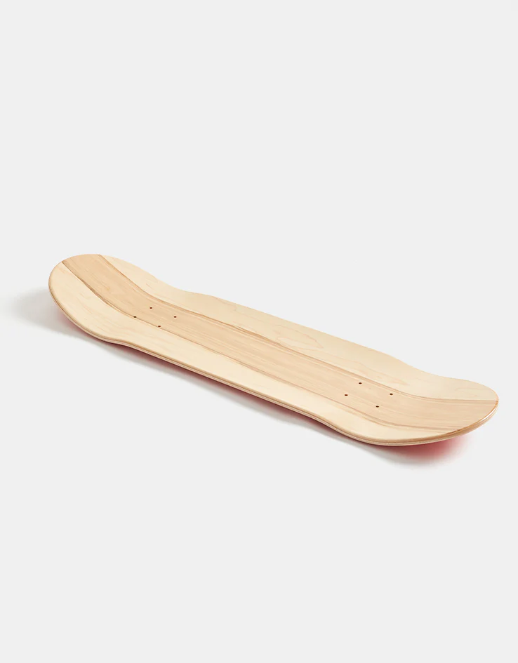 Route One Mini Logo 'OG Shape' Skateboard Deck - Red/White - Image 2