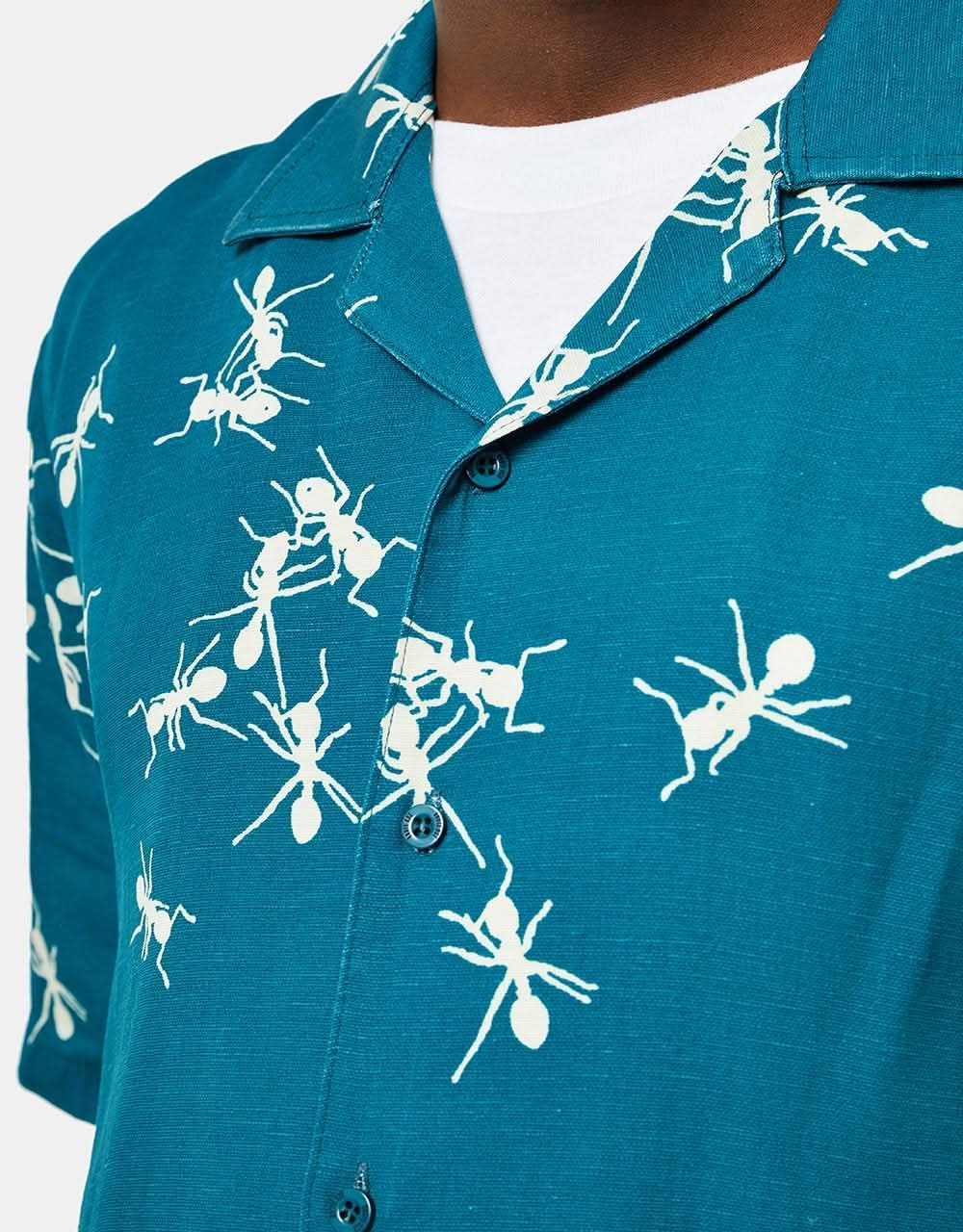 Route One Montana Shirt - Ants Blue - Image 2