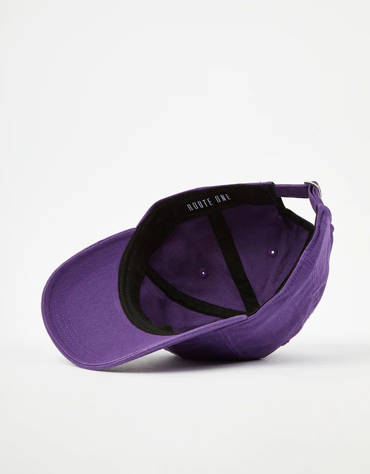 Route One Moon Dad Cap - Grape - Image 5
