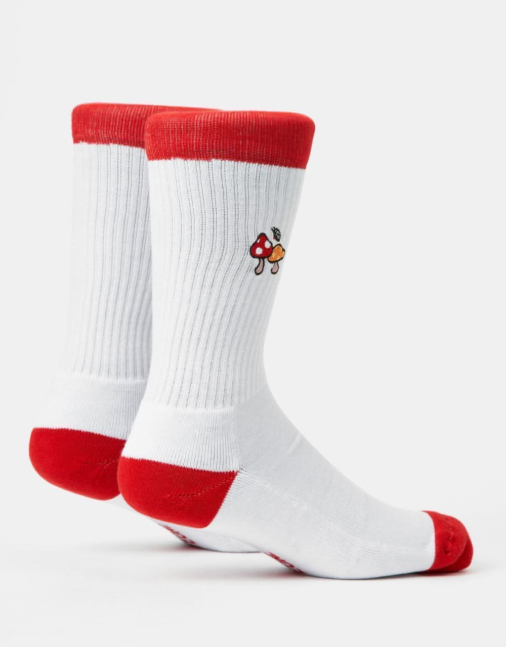 Route One Mushroom Crew Socks - White - Image 5