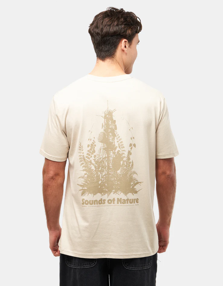 Route One Nature Sounds Organic T-Shirt - Desert Dust