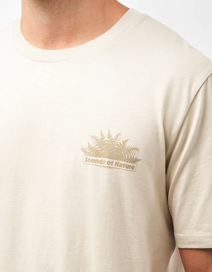 Route One Nature Sounds Organic T-Shirt - Desert Dust - Image 4