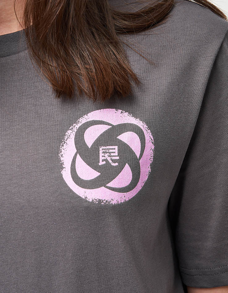 Route One Night Cruisin' Organic T-Shirt - Anthracite - Image 8