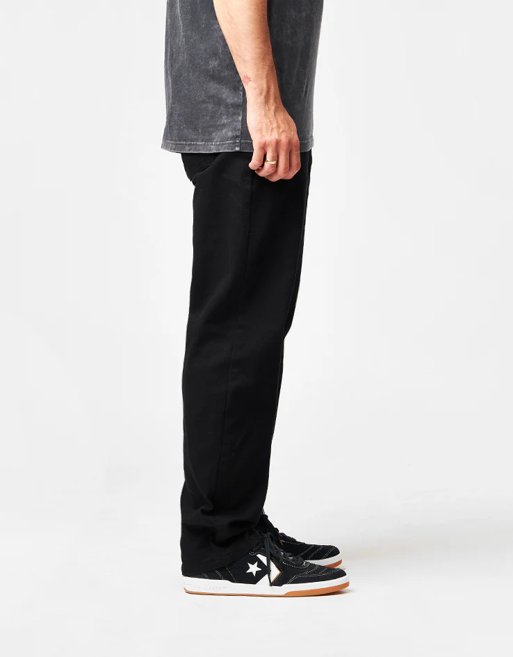 Route One Nineties Denim Jeans - Flat Black - Image 3