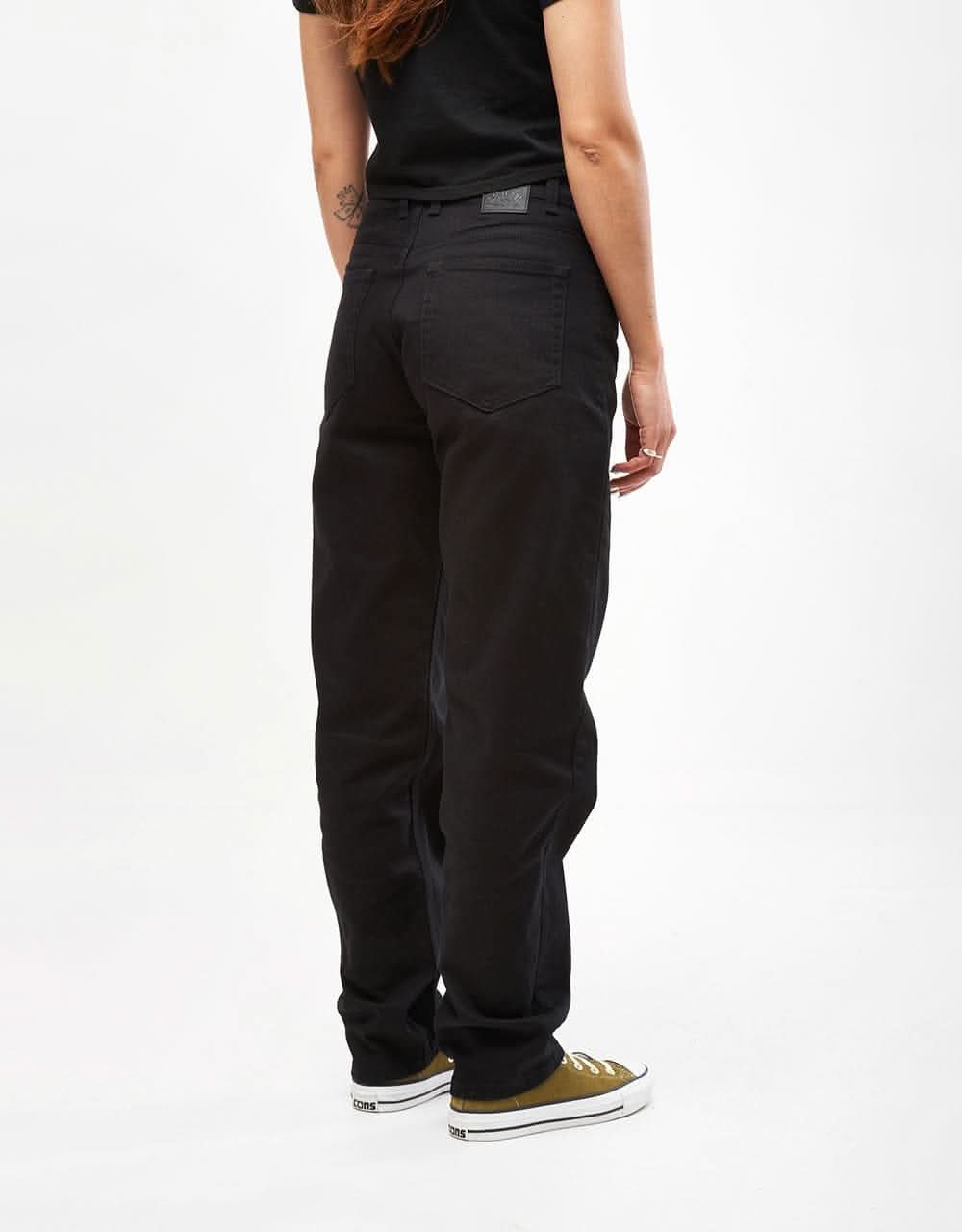 Route One Nineties Denim Jeans - Flat Black - Image 8