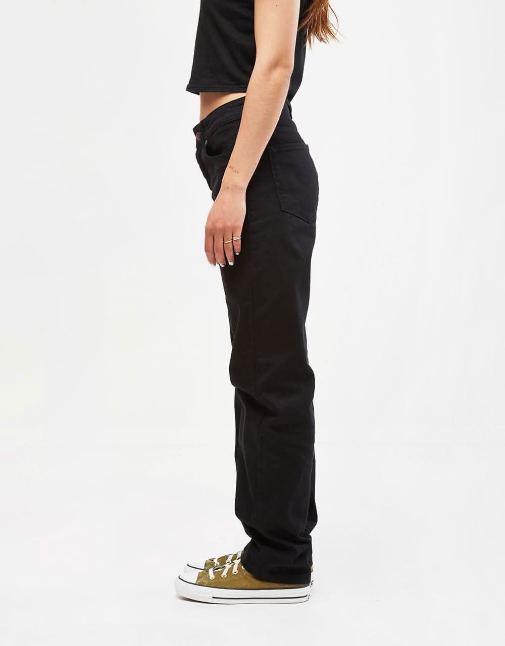 Route One Nineties Denim Jeans - Flat Black - Image 9