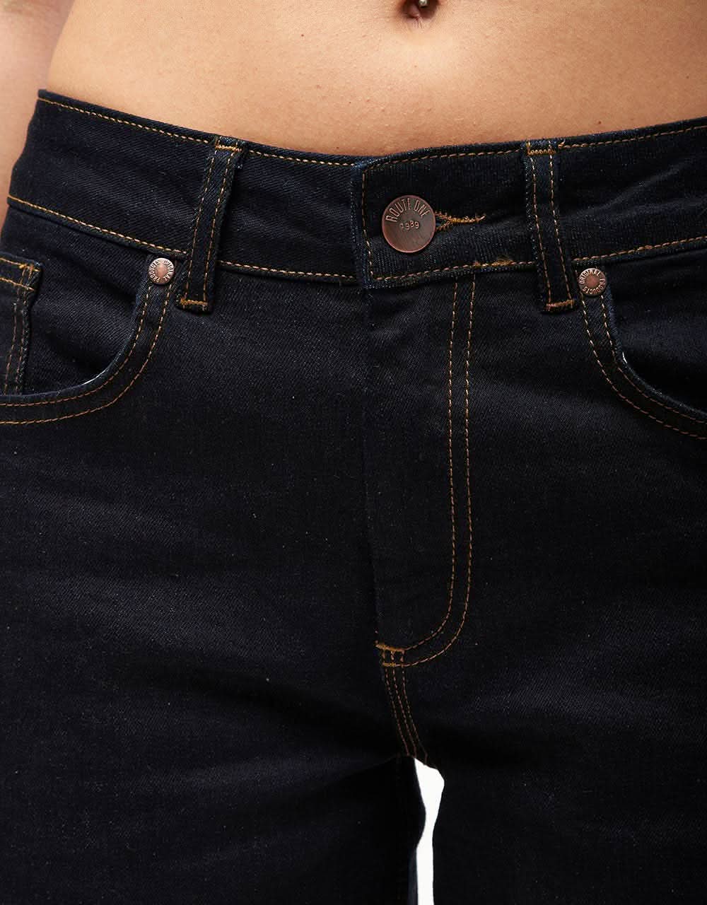 Route One Nineties Denim Jeans - Raw - Image 12