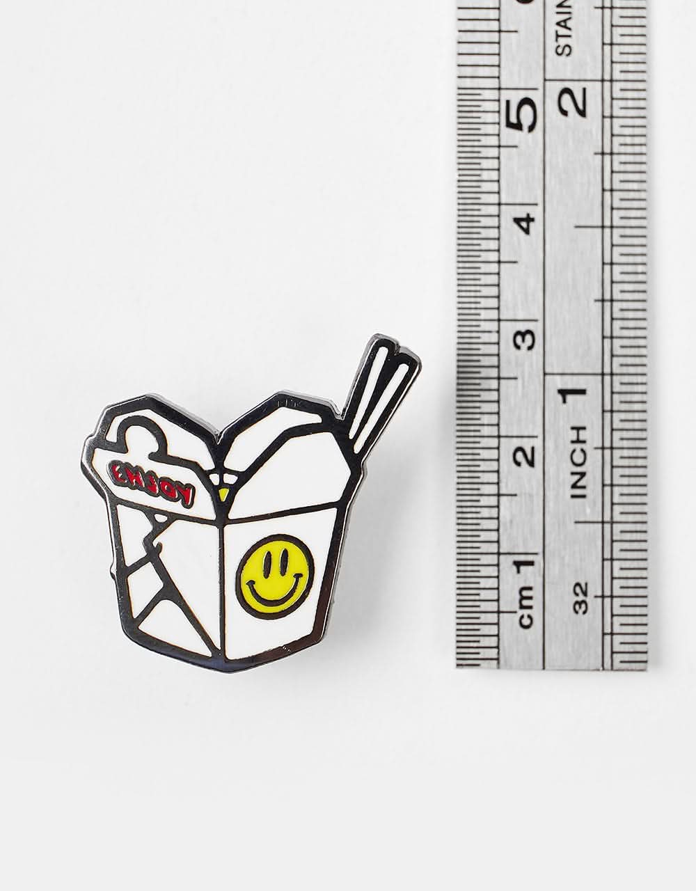 Route One Noods Pin - Nickel - Image 2