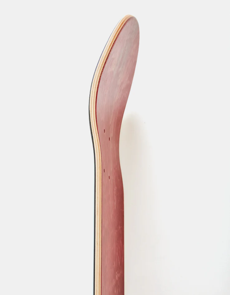 Route One Offset Athletic Logo Skateboard Deck - Image 4