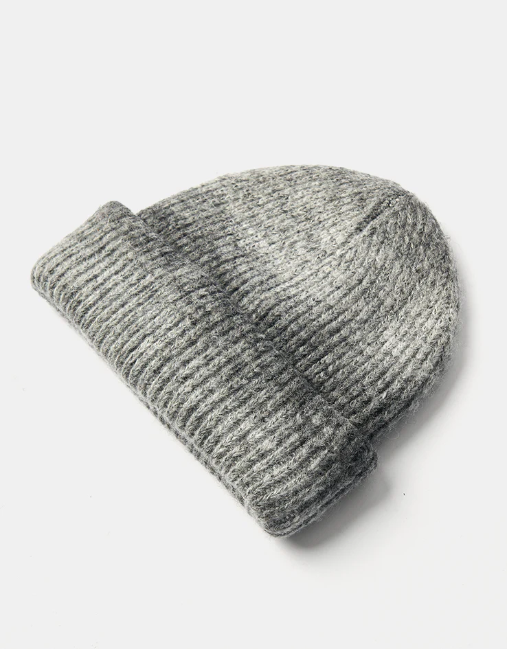 Route One Ombre Wool Blend Beanie - Charcoal - Image 3