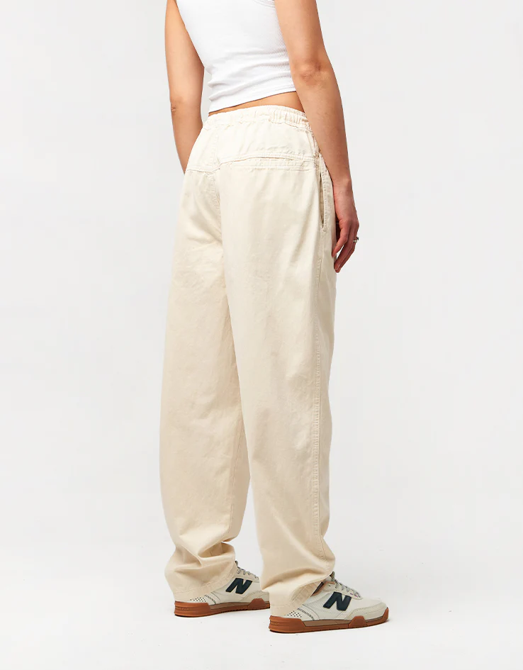 Route One Organic Baggy Pants - Off White - Image 10