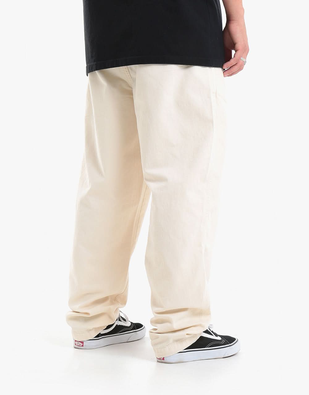 Route One Organic Baggy Pants - Off White - Image 3