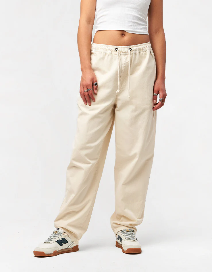 Route One Organic Baggy Pants - Off White - Image 9