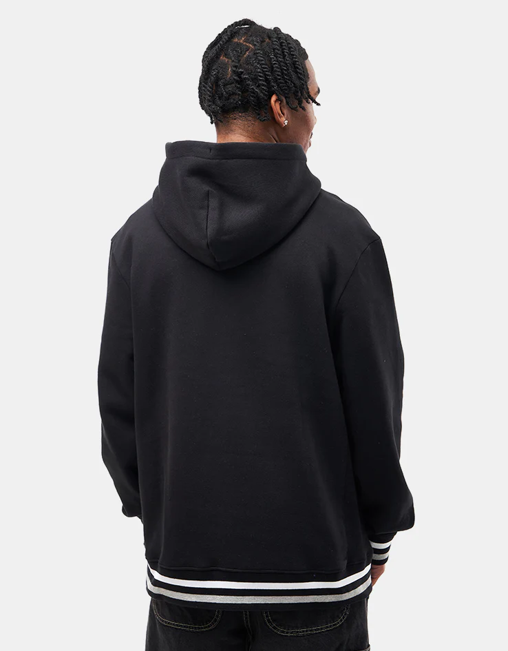 Route One Organic Frog Heavyweight Pullover Hoodie - Black - Image 2