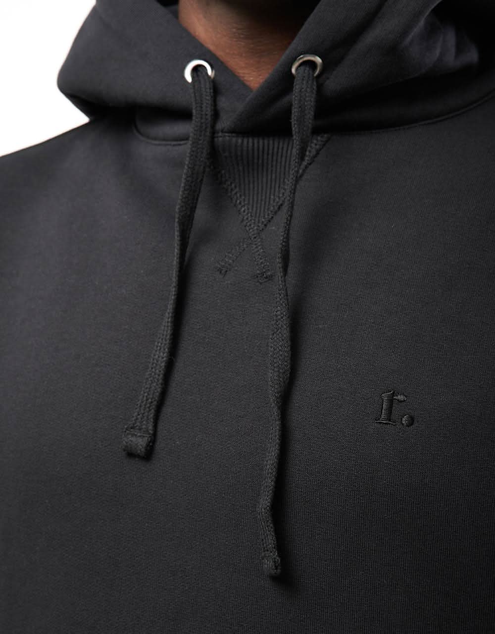 Route One Organic Midweight Premium Pullover Hoodie - Black - Image 3