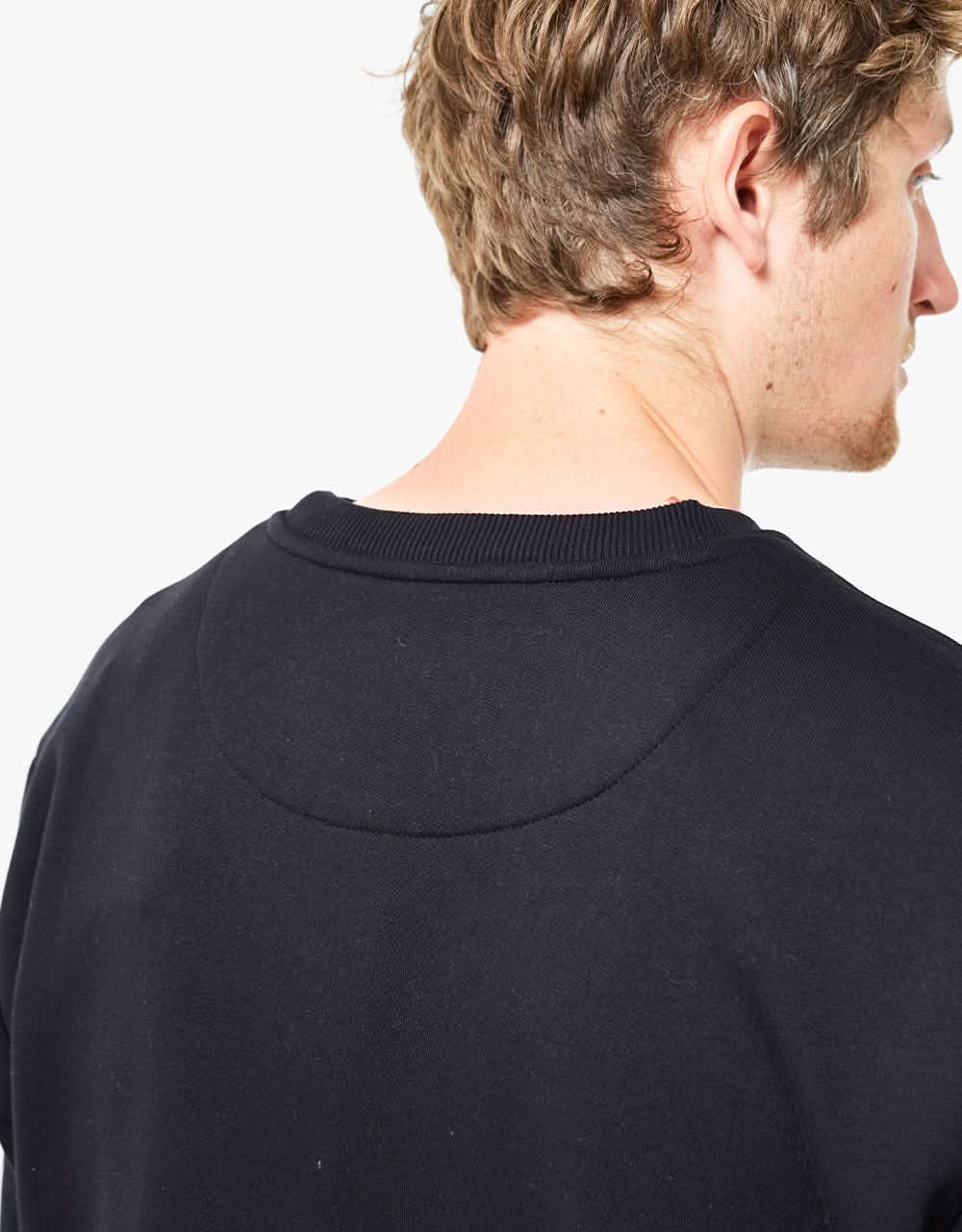 Route One Organic Premium Sweatshirt - Black - Image 6