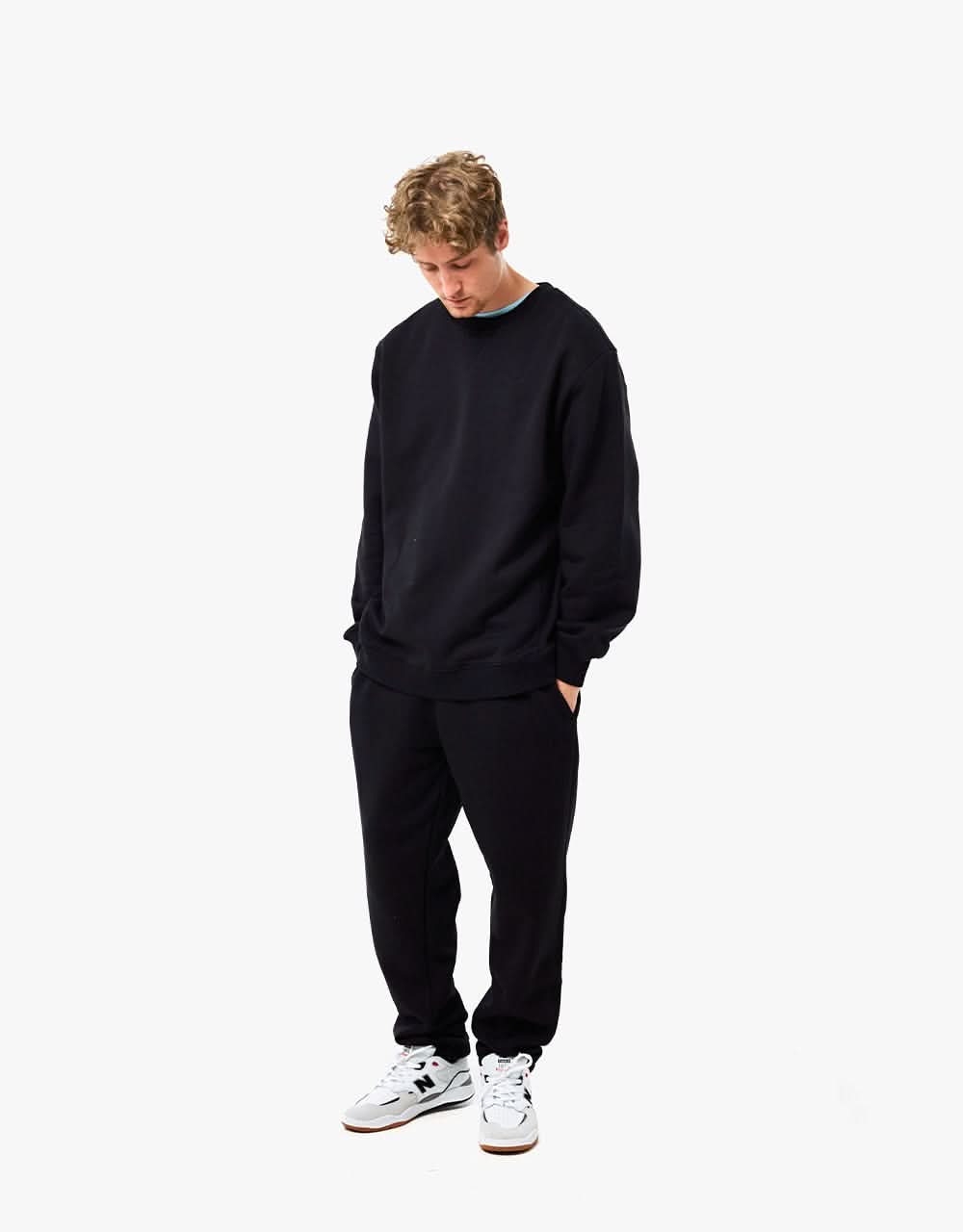 Route One Organic Premium Sweatshirt - Black - Image 8