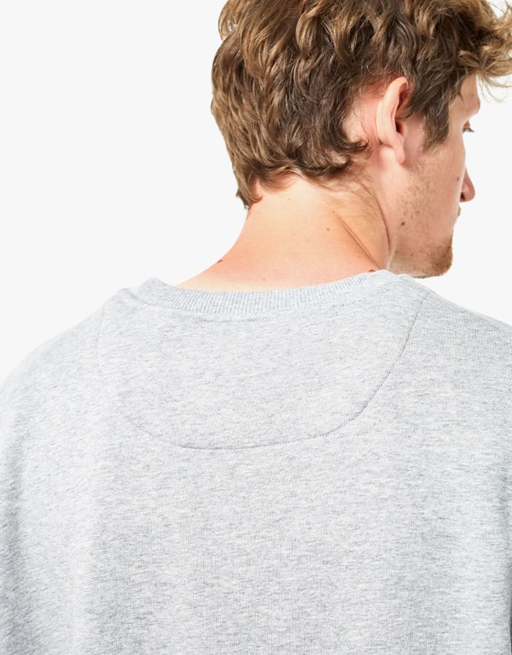 Route One Organic Premium Sweatshirt - Heather Grey - Image 5