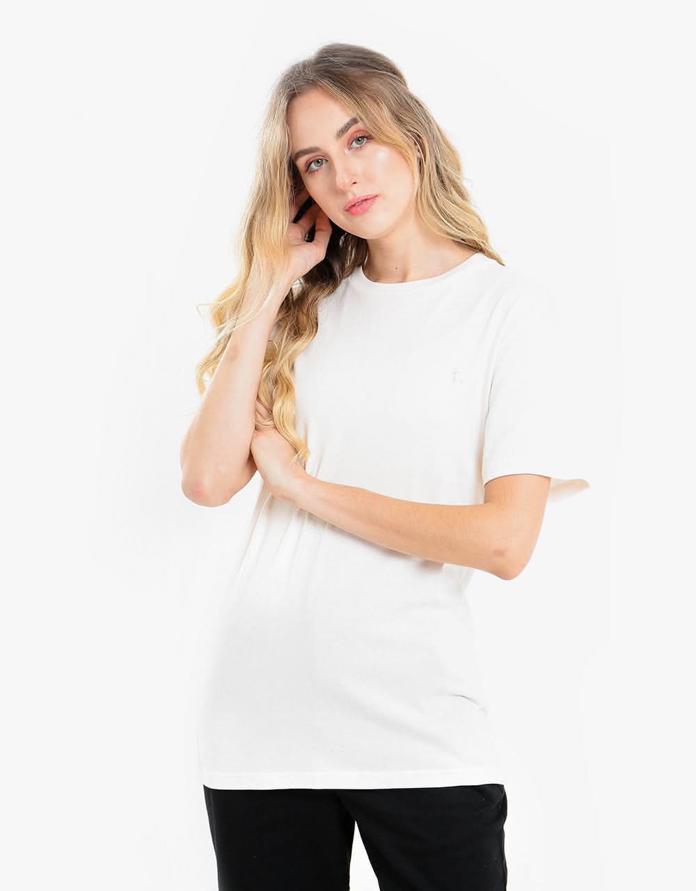 Route One Organic T-Shirt 3-Pack - Raw/Garnet/Forest Green - Image 6