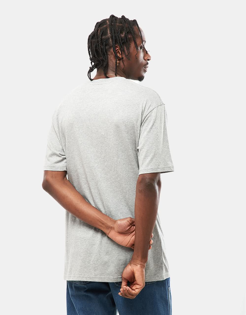 Route One Organic T-Shirt - Athletic Heather - Image 2