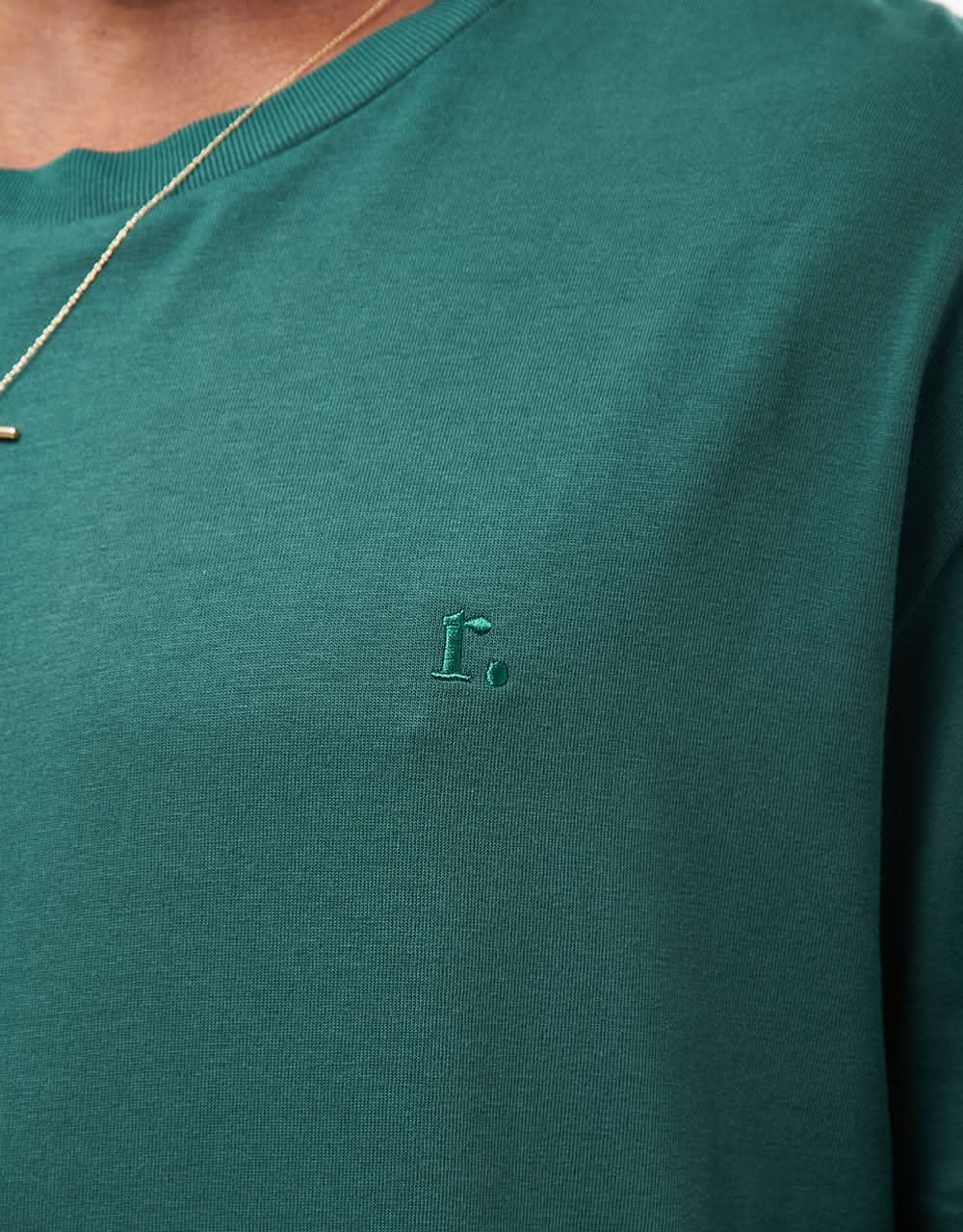 Route One Organic T-Shirt - Forest Green - Image 3